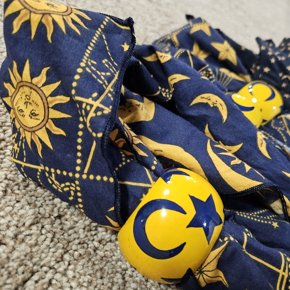 Vintage Celestial Fabric Napkins